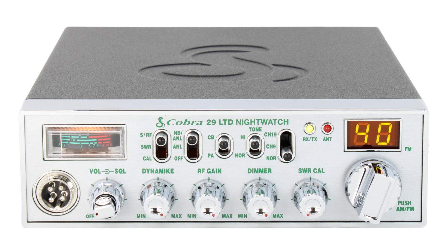 Cobra 29 LTD Nightwatch CB Radio with FM Mode & Illumination
