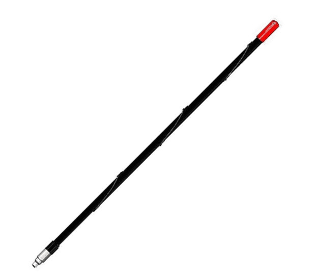 Lotto 2 Antenne CB Firestik II FS2-B – 61 Cm, 5/8 D'onda, Punta Tonda, Nero