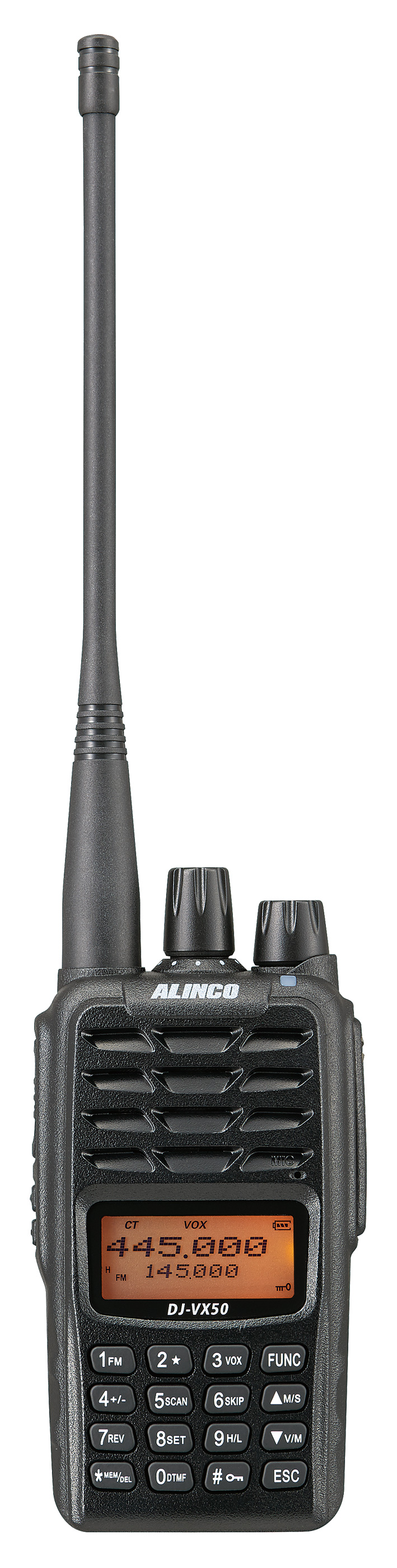 Alinco DJ-VX50T Dual Band Handheld HAM Radio | Walcott Radio