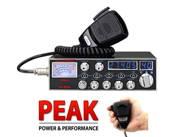 Complete Galaxy DX959B CB + Mic Package | Walcott Radio