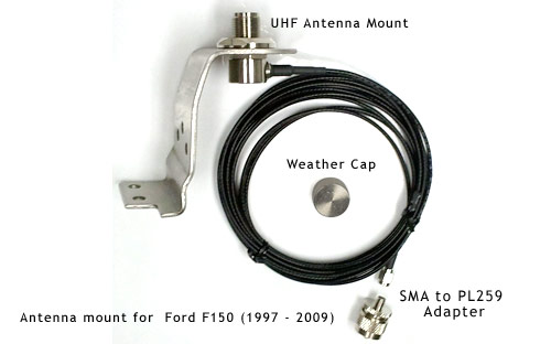 Amateur radio antenna mounts for the ford f150 #10