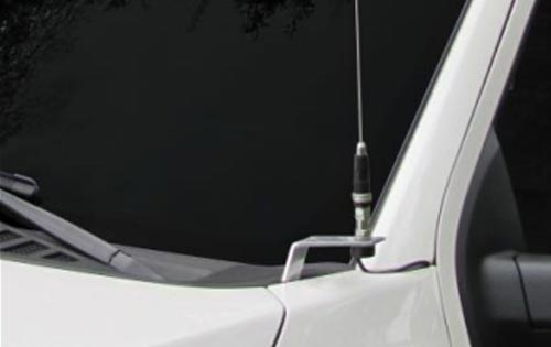 Ford Fender CB Antenna Mount for Ford F150 And newer Trucks