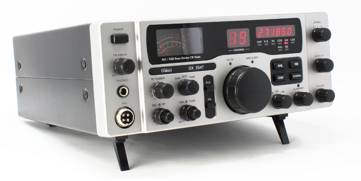 Galaxy DX 2547 Galaxy CB Base Station Radio Walcott Radio