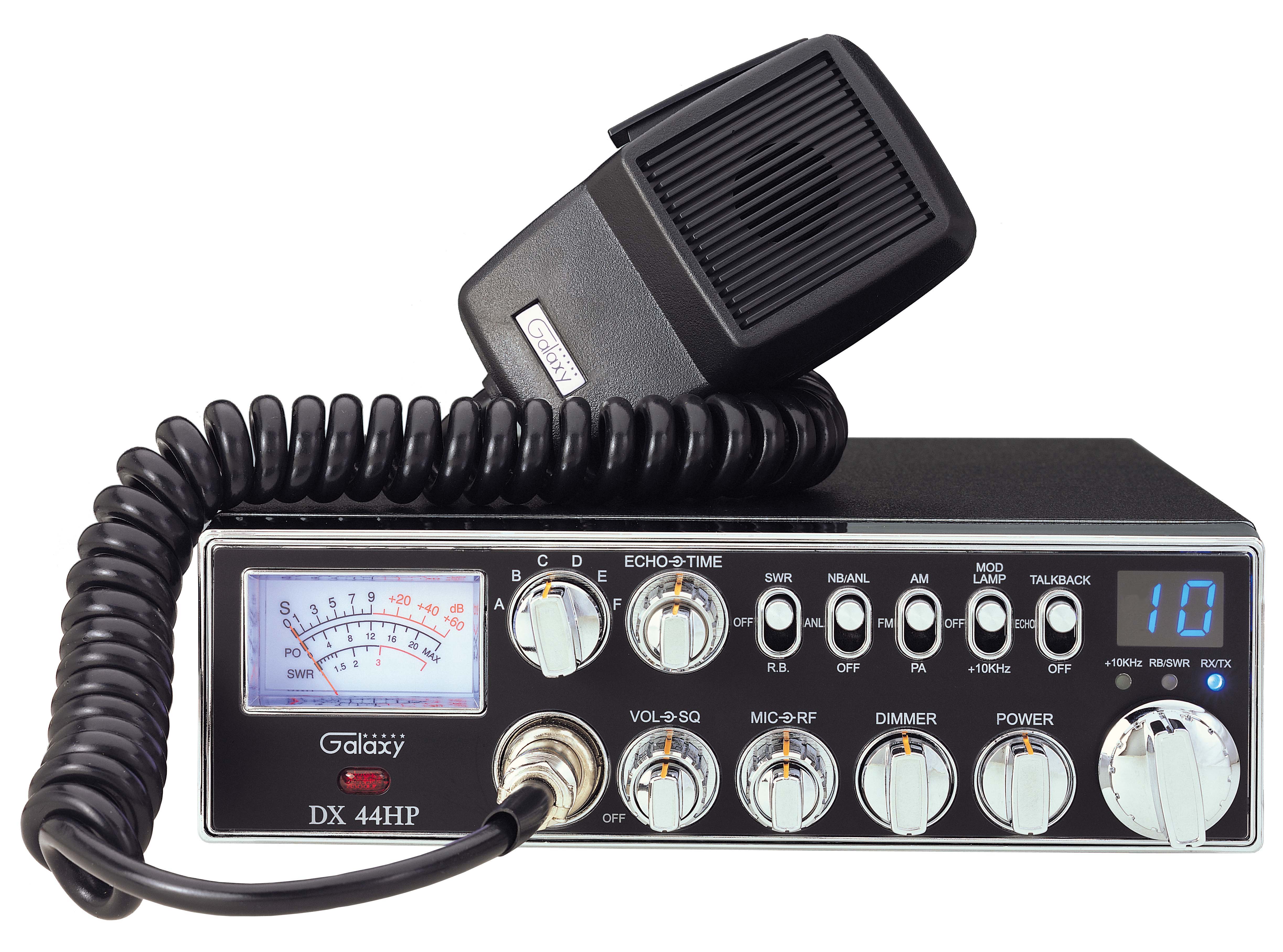 Galaxy DX44HP | Galaxy 10-Meter CB Radio | Walcott Radio