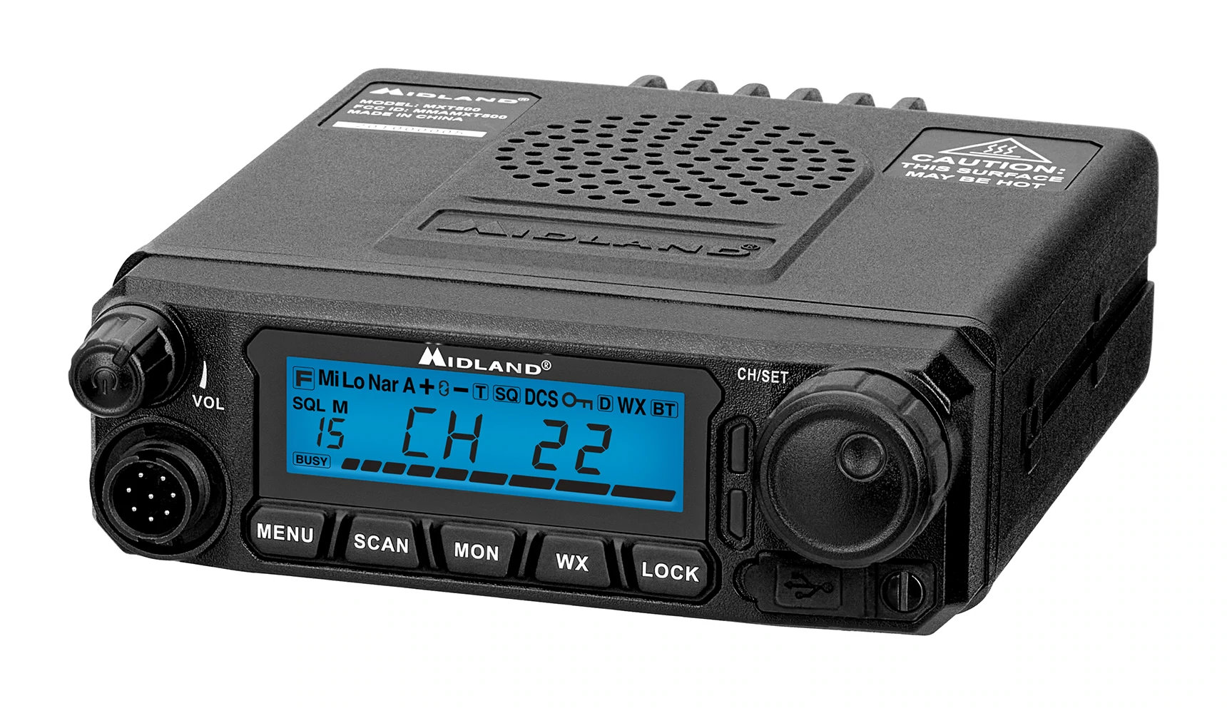 Midland MXT500 MicroMobile GMRS TwoWay Radio with 50 Watts