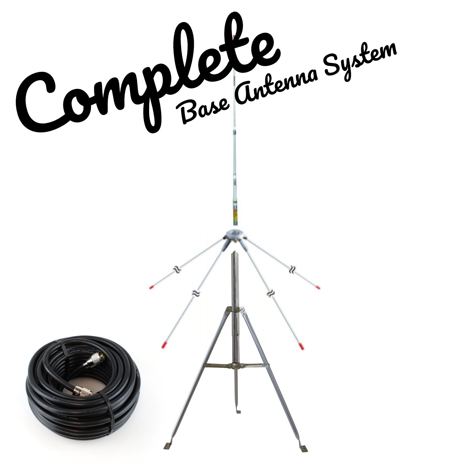 PT99 Complete Base Antenna Kit Walcott Radio