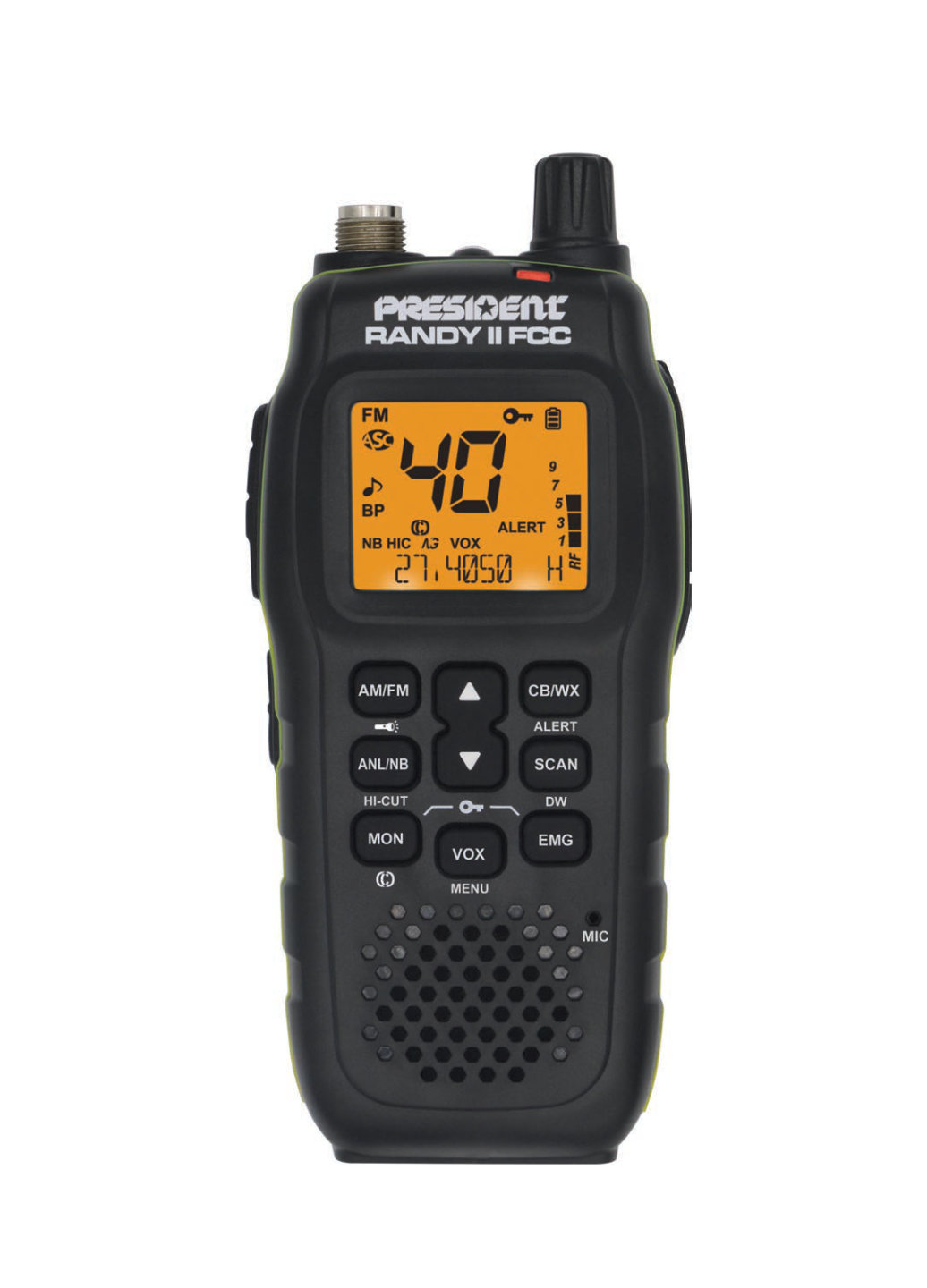 President RANDY II FCC FM Handheld CB Radio Miniature CB Radio