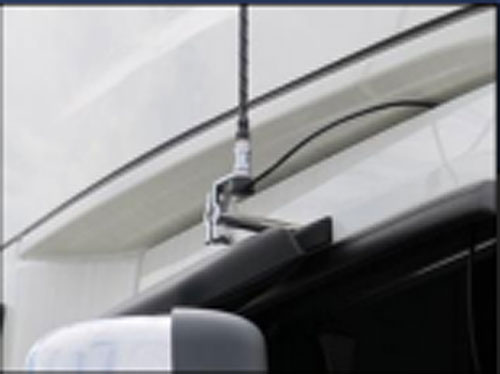 Freightliner Cascadia CB Antenna Mirror Mount | Walcott Radio