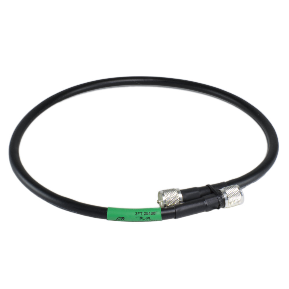 CAFF TERRACE Familia 流星　SEC シリアル 3' 25400F-PL-3 ABR Industries 400UF type 25400F Coax Cable