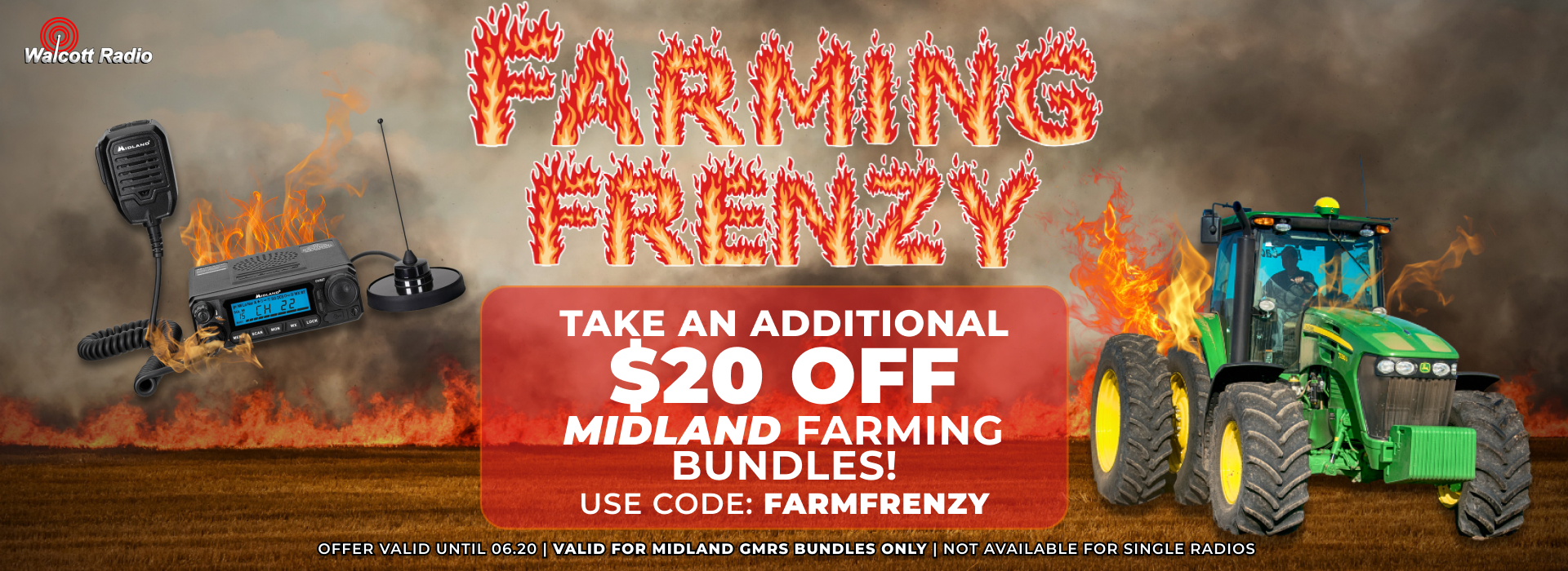 Get an additional 20 OFF Midland farming bundles