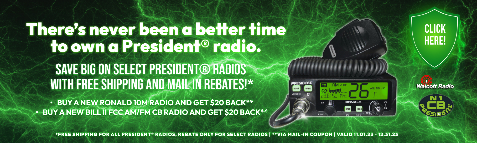 CB Radio Shop with Accessories & Radios for Sale Walcott Radio