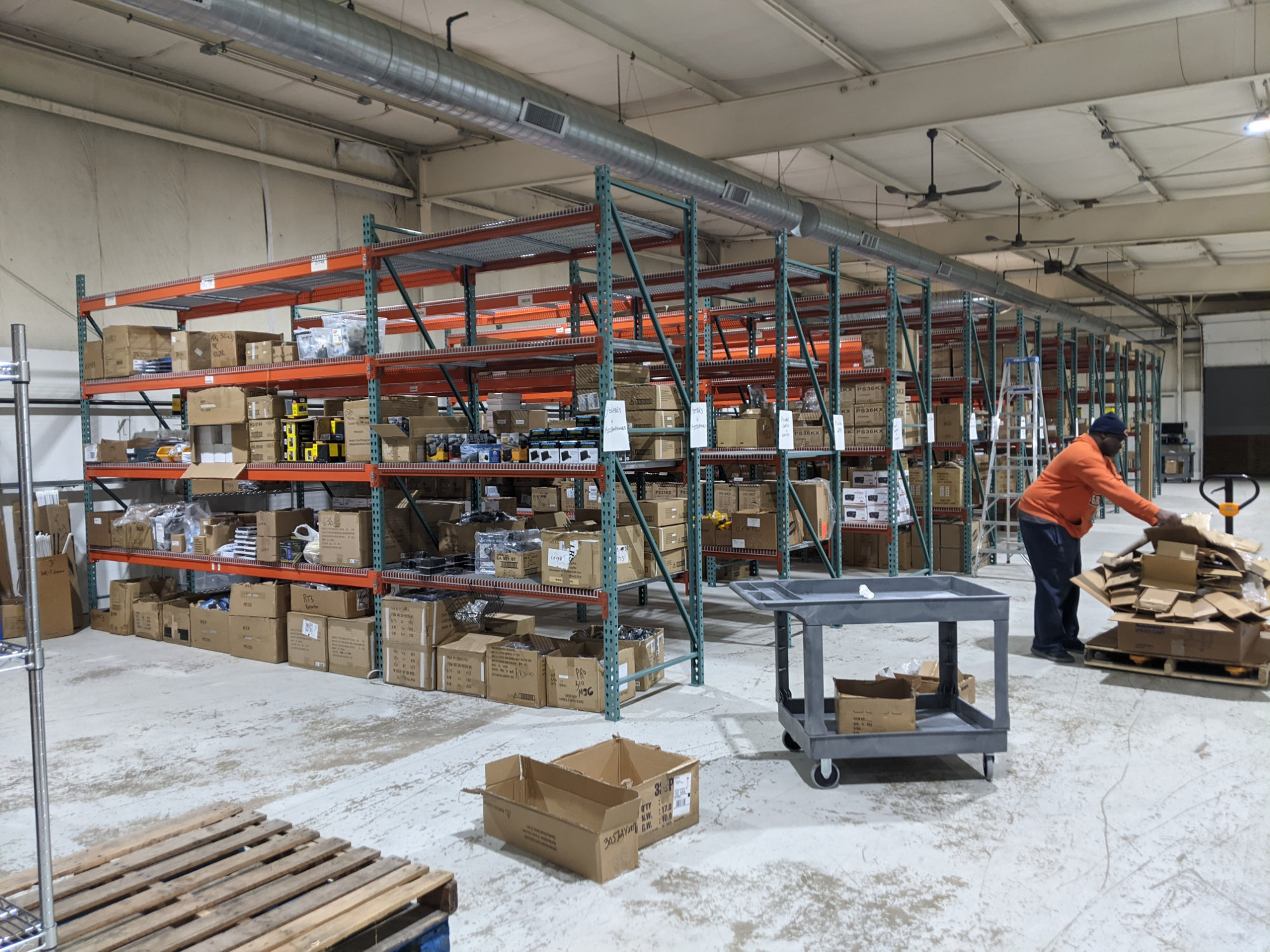 Walcott Radio Shipping Warehouse