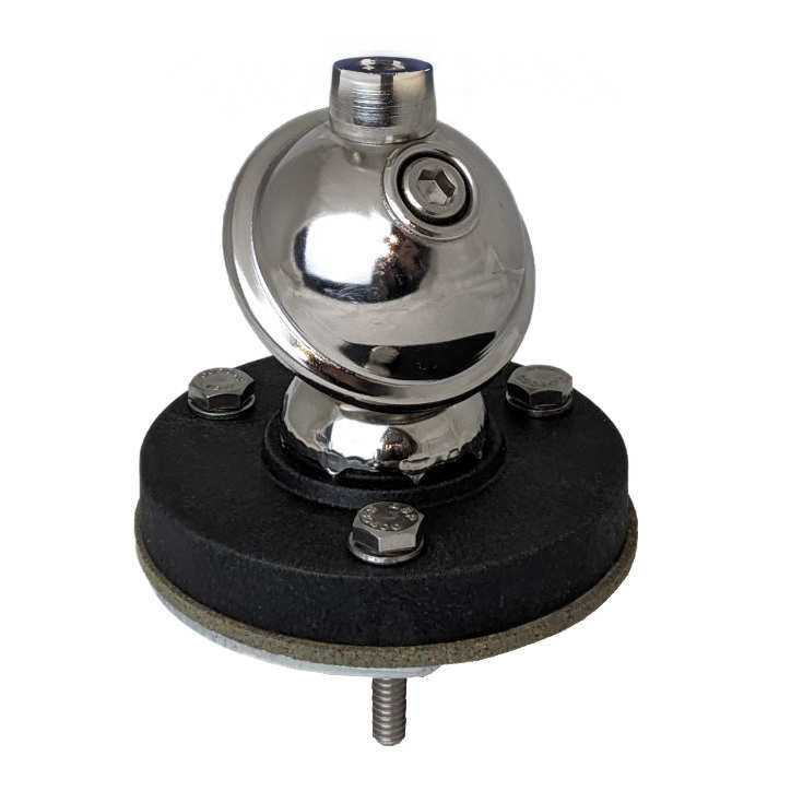 Hustler SSM2 Stainless Ball Mount for Long CB Antennas