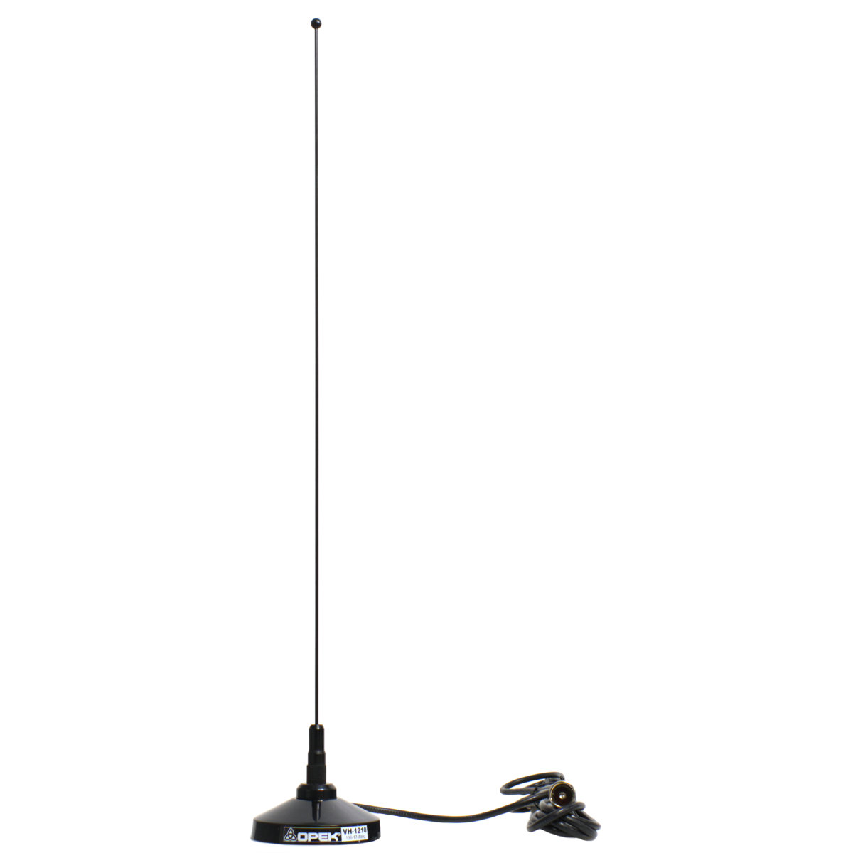 OPEK VH-1210 VHF Antenna with Magnetic Base & Cable
