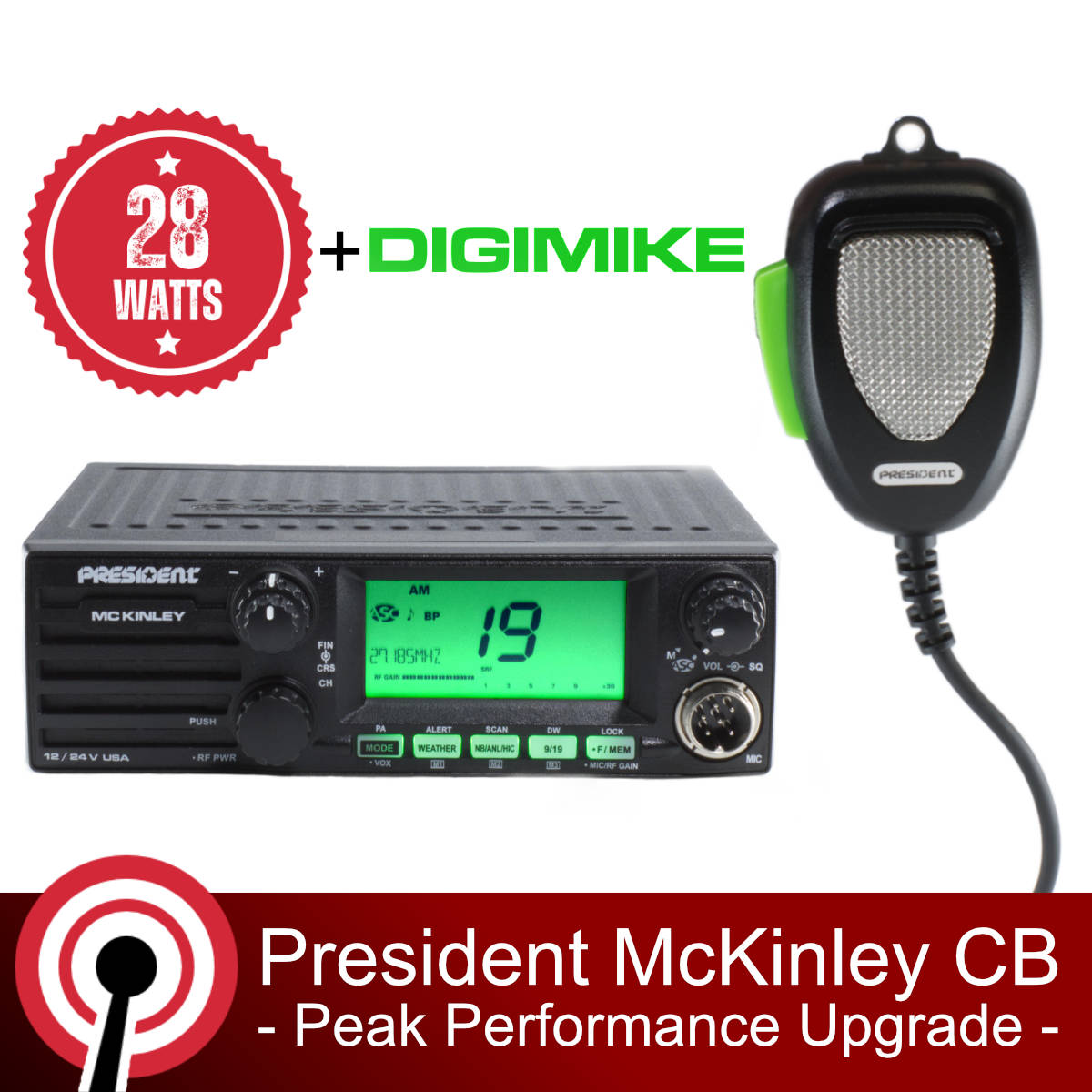 President McKinley + Digimike Peak Performance Package