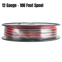 12 Gauge Power Wire Spool - 100 Ft