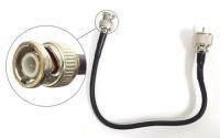 BNC (M) to PL-259 (M) 1ft Coax Adapter Cable