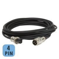 15 Foot 4-Pin CB Microphone Extension Cable