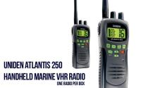 Uniden Atlantis 250 VHF Handlheld Marine Radio