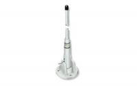 3 ft Lift and Lay CB Radio Marine Antenna with Coax and Mount