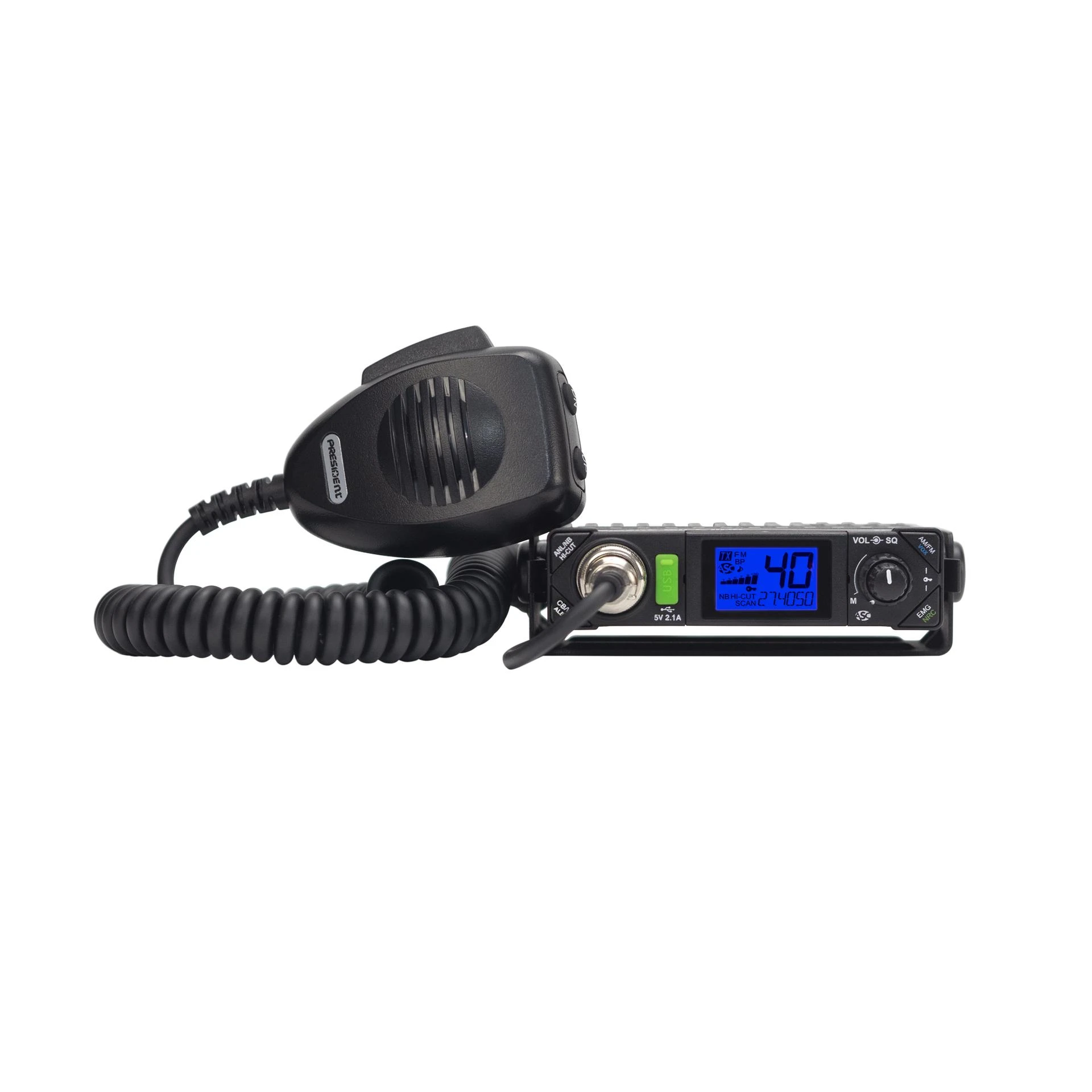 bill iii CB radio with 7 display colors