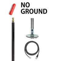 Firestik FG2DDB 2' No Ground Plane CB Antenna Kit - BLACK