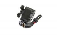 Universal USB Power Dock with Adjustable Phone Mount