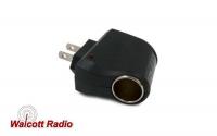 AC to DC Power Converter with 12-Volt Socket rated 1A MSCUDACDC1