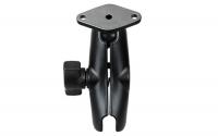 RAM 1in Diameter Ball Double Socket Arm with Diamond Base