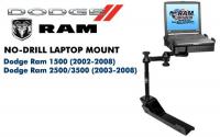 RAMVB104SW1 No-Drill Laptop Mount for Dodge RAM