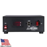 Astron SS-50M-AP Switching Power Supply with Anderson Power Poles USB and LED Meter