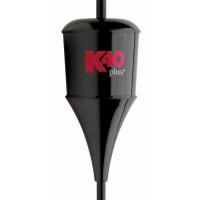 K40 6000 Watt Trucker Antenna with Black whip and Housing