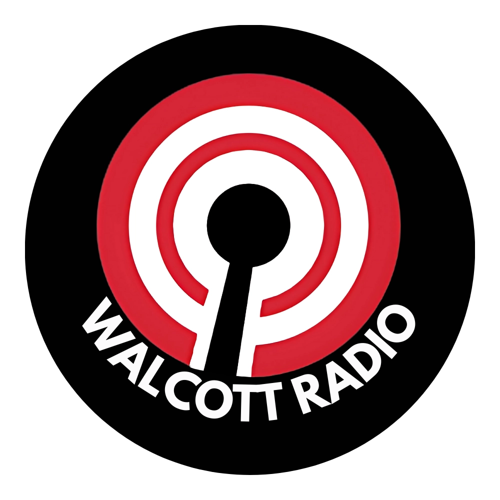 Walcott Radio Sticker - Round