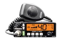 President ANDY 2 Compact 12 and 24 volt CB Radio with Large LCD Screen