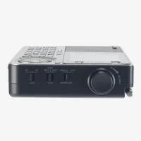 detailed view of the right side of the Sangean ATS-909X2 with Volume control, tone, bandwidth, and lock switches