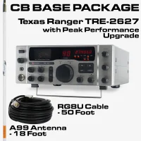 CB Radio and Antenna System Base Combo