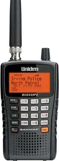 Uniden BCD325P2 Digital Trunktracker V Handheld Police Scanner APCO Phase 2 and EDACS