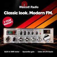 Cobra 29LTD CLASSIC CB Radio - NEW - Updated Model with AM and FM Mode