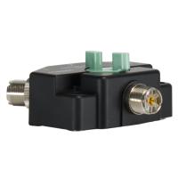 side view of a diamond cx310 coax switch with uhf connections
