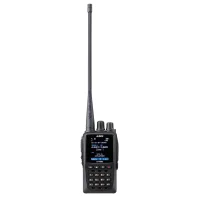 Alinco DJ-MD5XLT Dual Band DMR VHF UHF HT with GPS with rubber ducky antenna