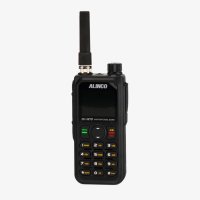 Alinco DJ-W70HT 8W Dual Band Ham Radio Bundle with Stubby 2.75in Antenna