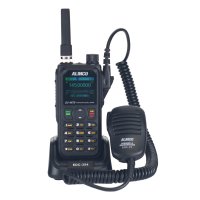 Alinco DJ-W70HT 8W Dual Band Ham Radio Package with Speaker Mic & Stubby Antenna