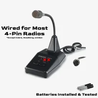 DM-502B Desk Mic Wired 4-Pin