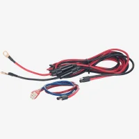 Heavy Duty 8 Gauge Battery Power Cable with 6-Pin High Power Connector - 16'