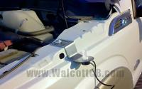 fender antenna mount installed on a ford pickup