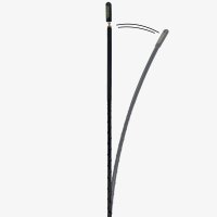 Firestik FL4B 4' "Firefly" Fiberglass CB Antenna - BLACK