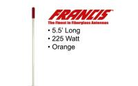 Francis Fiberglass CB Antennas 5.5 Foot CB26 White