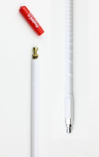 Firestik FS5W 5' Hand Tune Fiberglass CB Antenna - WHITE