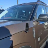 low profile GMRS antenna mounted to a ford bronco sport