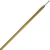 Skipshooter S5 5' 5000 Watt Fiberglass CB Antenna - GOLD
